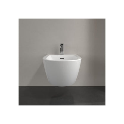 Суспендирано биде Villeroy&Boch Subway 3.0 с бял завършек Alpin CeramicPlus