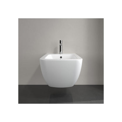 Суспендирано биде Villeroy&Boch Venticello с бял Alpin CeramicPlus финиш