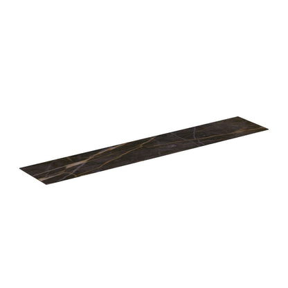 Ideal Standard Atelier Conca Ceramic Washbasin Top Black Marble Finish 200 cm