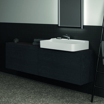 Ideal Standard Atelier Conca Ceramic Washbasin Top Black Marble Finish 200 cm