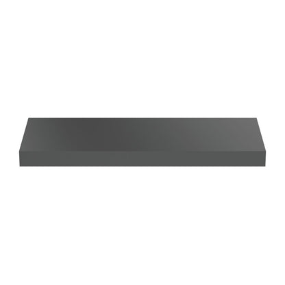 Ideal Standard Atelier Conca Washbasin Top Without Cutout Matte Anthracite 120 cm