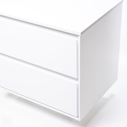 Плот за мивка Rune Skiva от композит 80 cm бял финиш