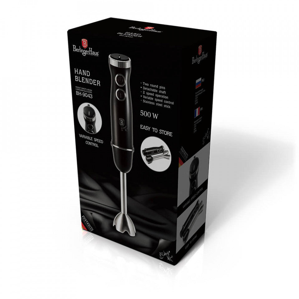 Блендер за ръка Black Silver Collection Berlinger Haus BH 9043
