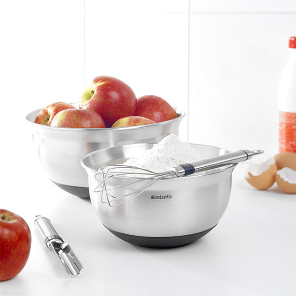 Смесителна купа Brabantia Profile 1.6L, Матова стомана / Черно 646897