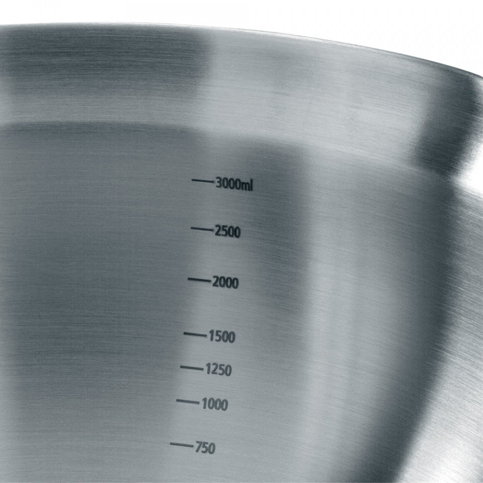 Купа за смесване Brabantia Profile 3L, Матова стомана / Черно 646898