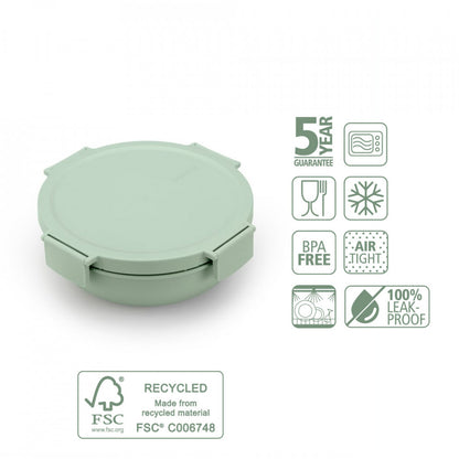 Купа за салата Brabantia Make&Take 1.3L, Jade Green 1006303