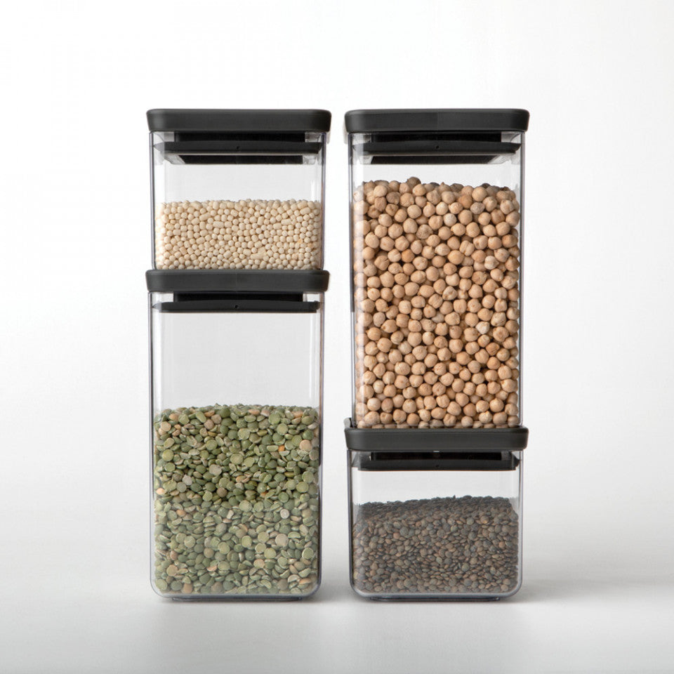 Буркан Brabantia Tasty+ 1.6L, Тъмен Сив 1001172