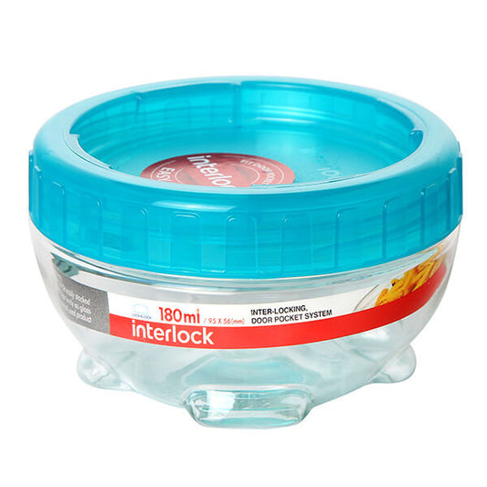 Буркан Lock & Lock Interlock INL305B, 180 ml, verde petrol 107303