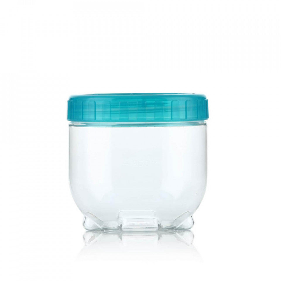 Буркан Lock & Lock Interlock INL401B, 620 ml, зелено петрол