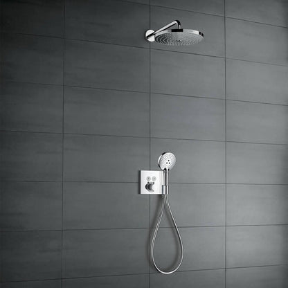 Смесител с душ глава Hansgrohe Raindance S 240 1 jet Ecosmart 9l/min хром