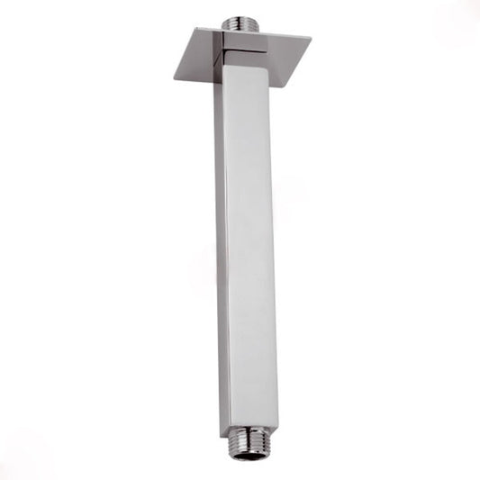 Ferro Chrome Shower Arm with Ceiling Mount 20 cm