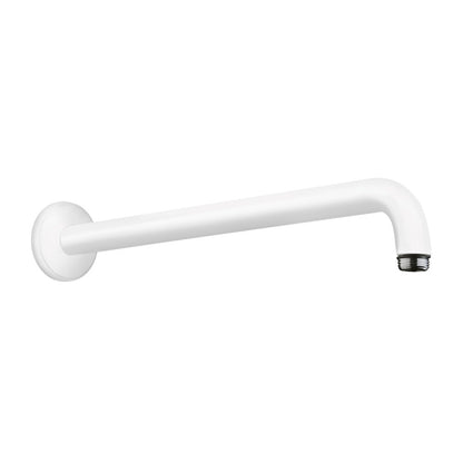 Hansgrohe 389 mm Matte White Shower Arm