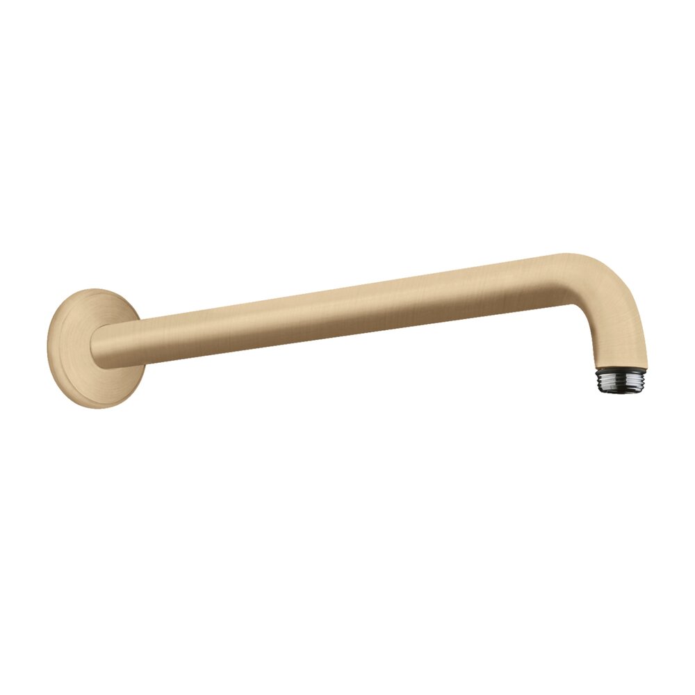 Hansgrohe 389 mm Shower Arm in Brushed Bronze