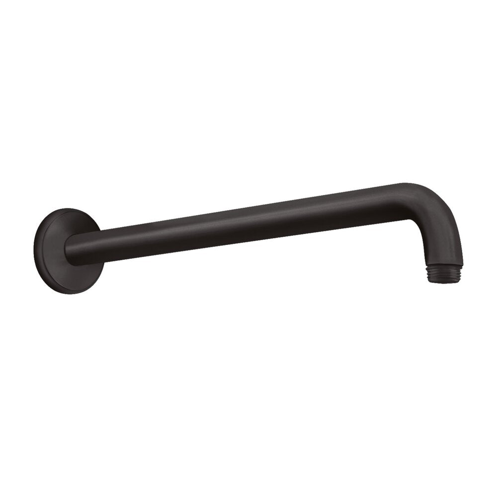 Hansgrohe 389 mm Matte Black Shower Arm