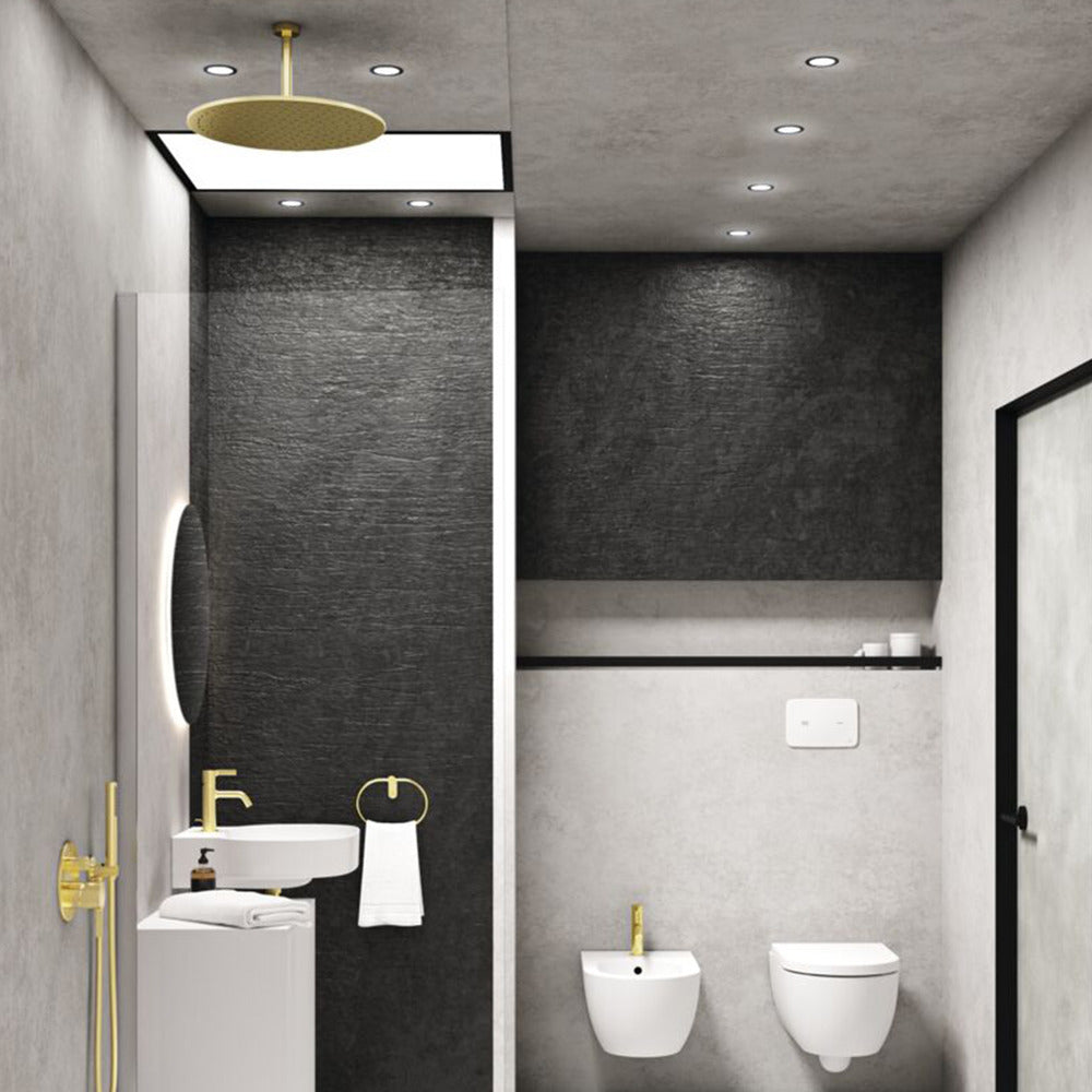 Shower arm Ideal Standard IdealRain 15 cm brushed gold