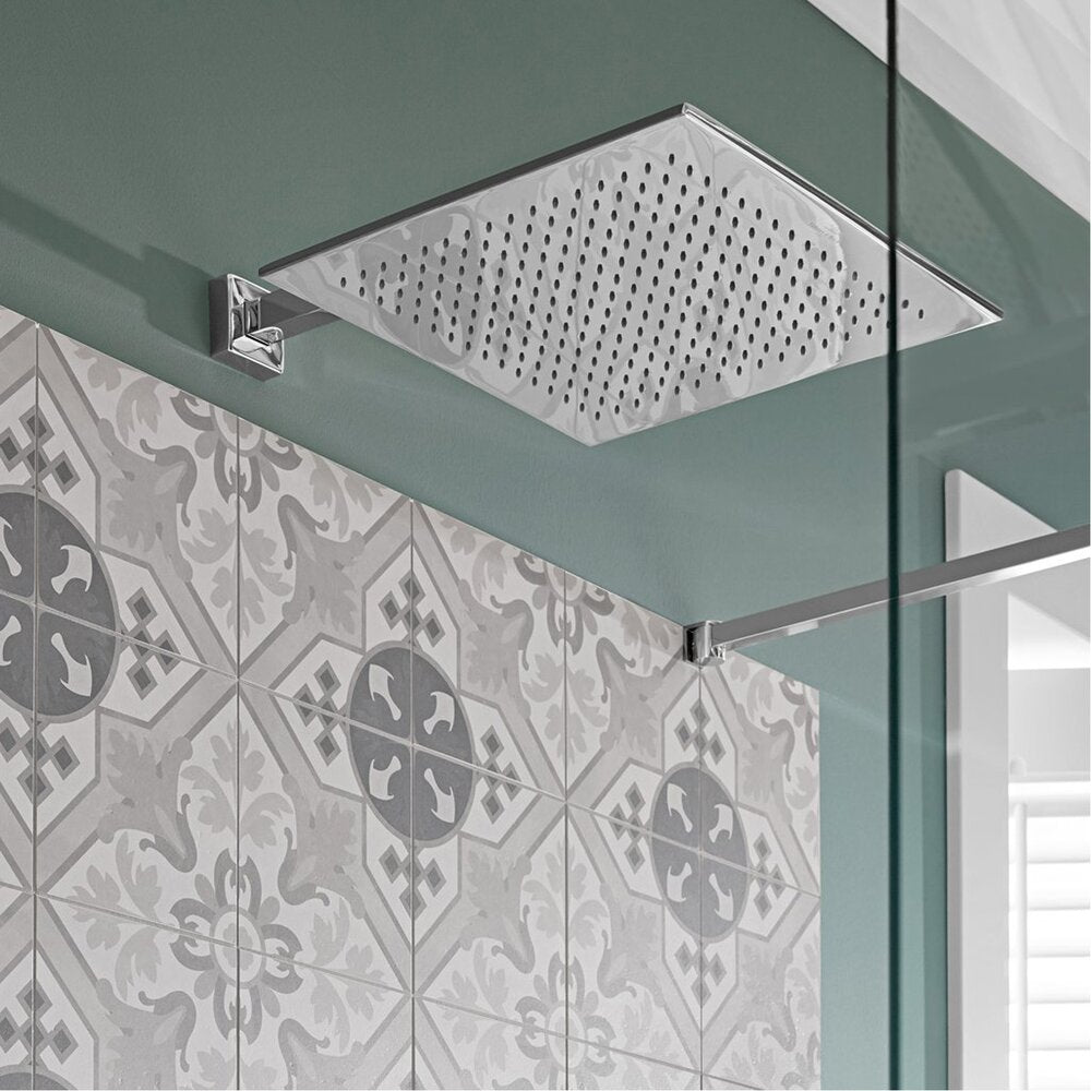 Рамка за душ Villeroy&Boch Universal 40 cm квадратен профил хром гланц