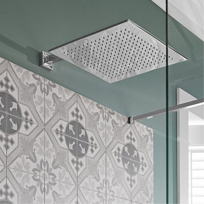 Рамка за душ Villeroy&Boch Universal 40 cm квадратен профил хром гланц