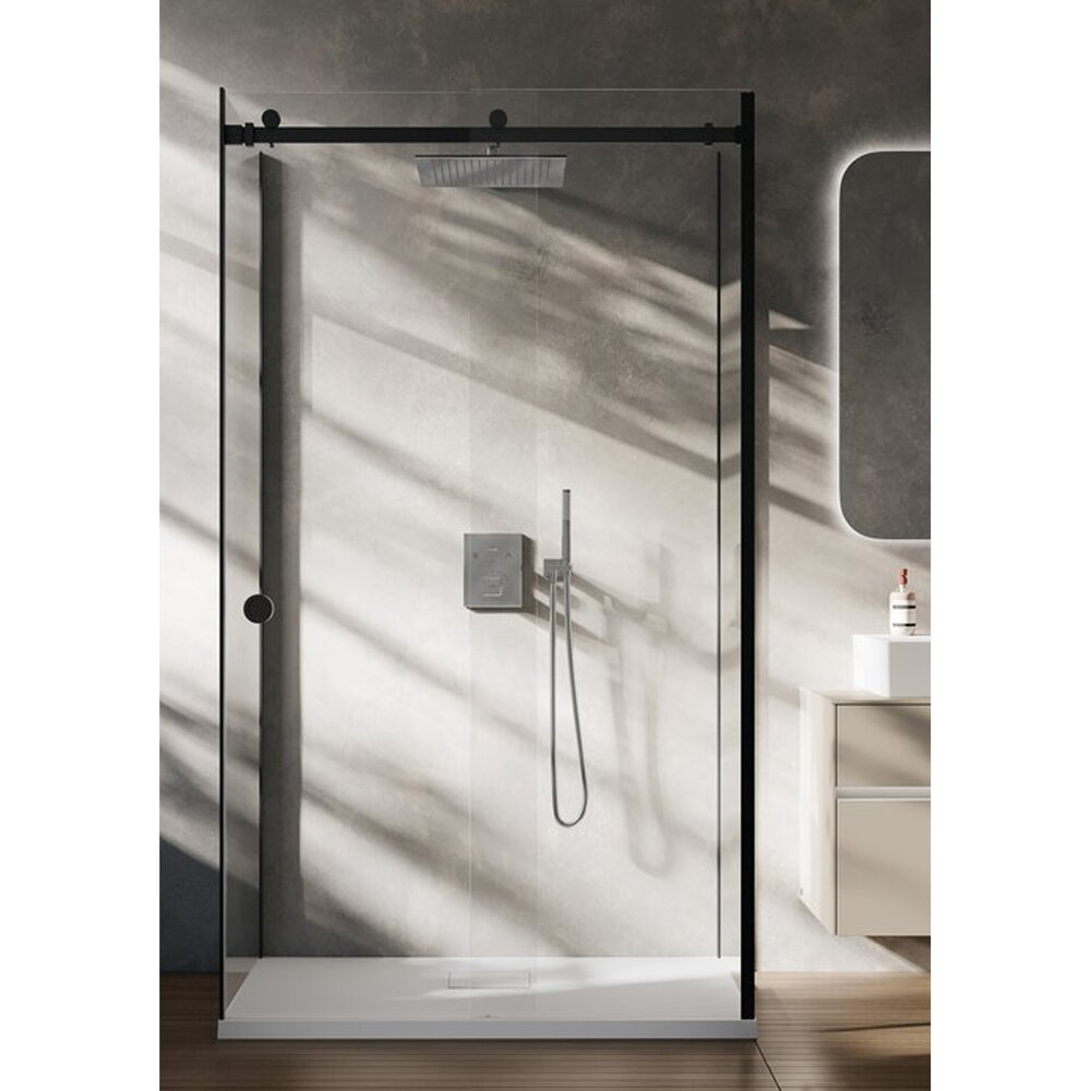 Рамка за душ Villeroy&Boch Universal 40 cm квадратен профил хром гланц