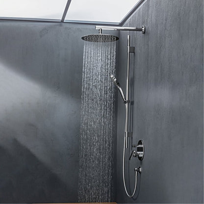 Рамка за душ Villeroy&Boch Universal 40 cm профил кръг хром гланц