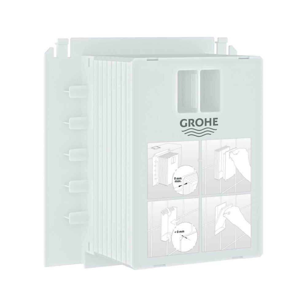 Гръб за посещение Grohe за малки плочи за действие