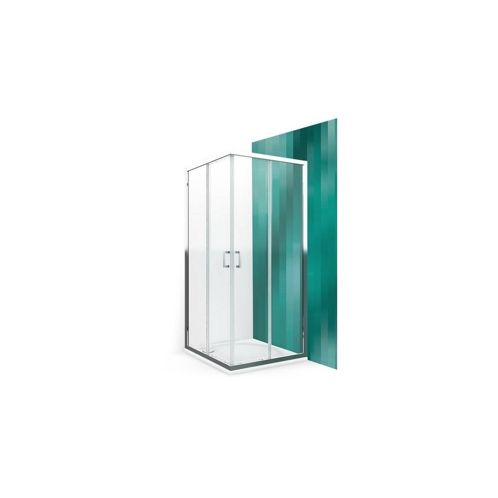 Правоъгълна душ кабина с плъзгащи се врати Roth Lega Line LLS2 120x90