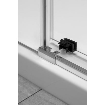 Правоъгълна душ кабина с плъзгащи се врати Radaway Espera KDJ 120x80 cm профил хром гланц десен