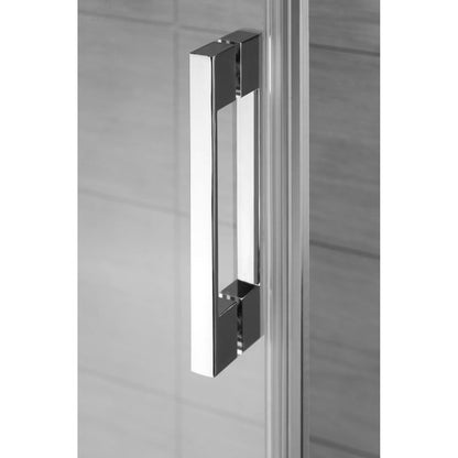 Правоъгълна душ кабина с плъзгащи се врати Radaway Espera KDJ 120x90 cm профил хром гланц ляво