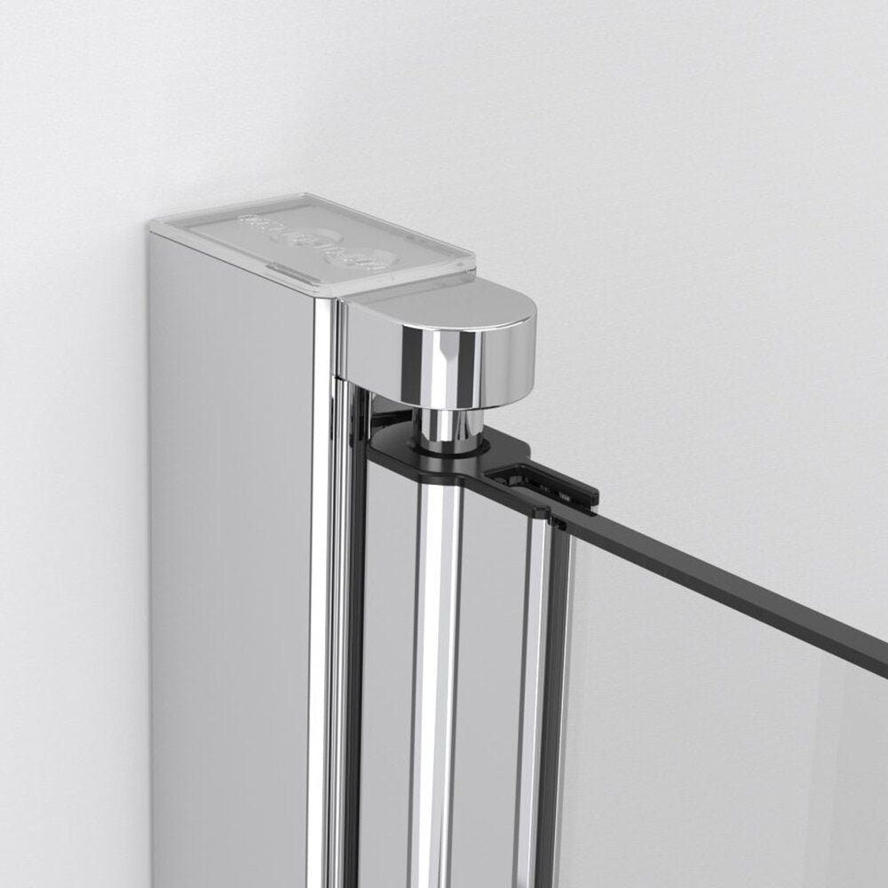 Плоска сгъваема душ кабина Radaway Eos KDD B 90x90 хром