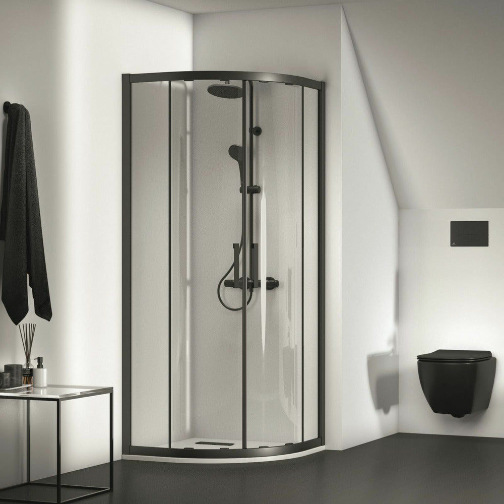 Полукръгла душ кабина с плъзгащи се врати 80x80 см Ideal Standard Connect 2