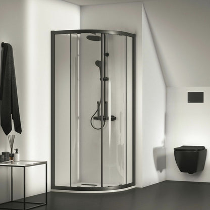 Полукръгла душ кабина с плъзгащи се врати 80x80 см Ideal Standard Connect 2