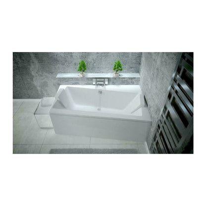 Besco Infinity Right Asymmetrical Bathtub 170x110 cm