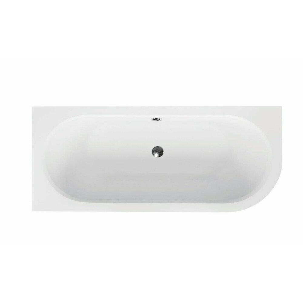Besco Avita Asymmetrical Bathtub 150x75 cm Left