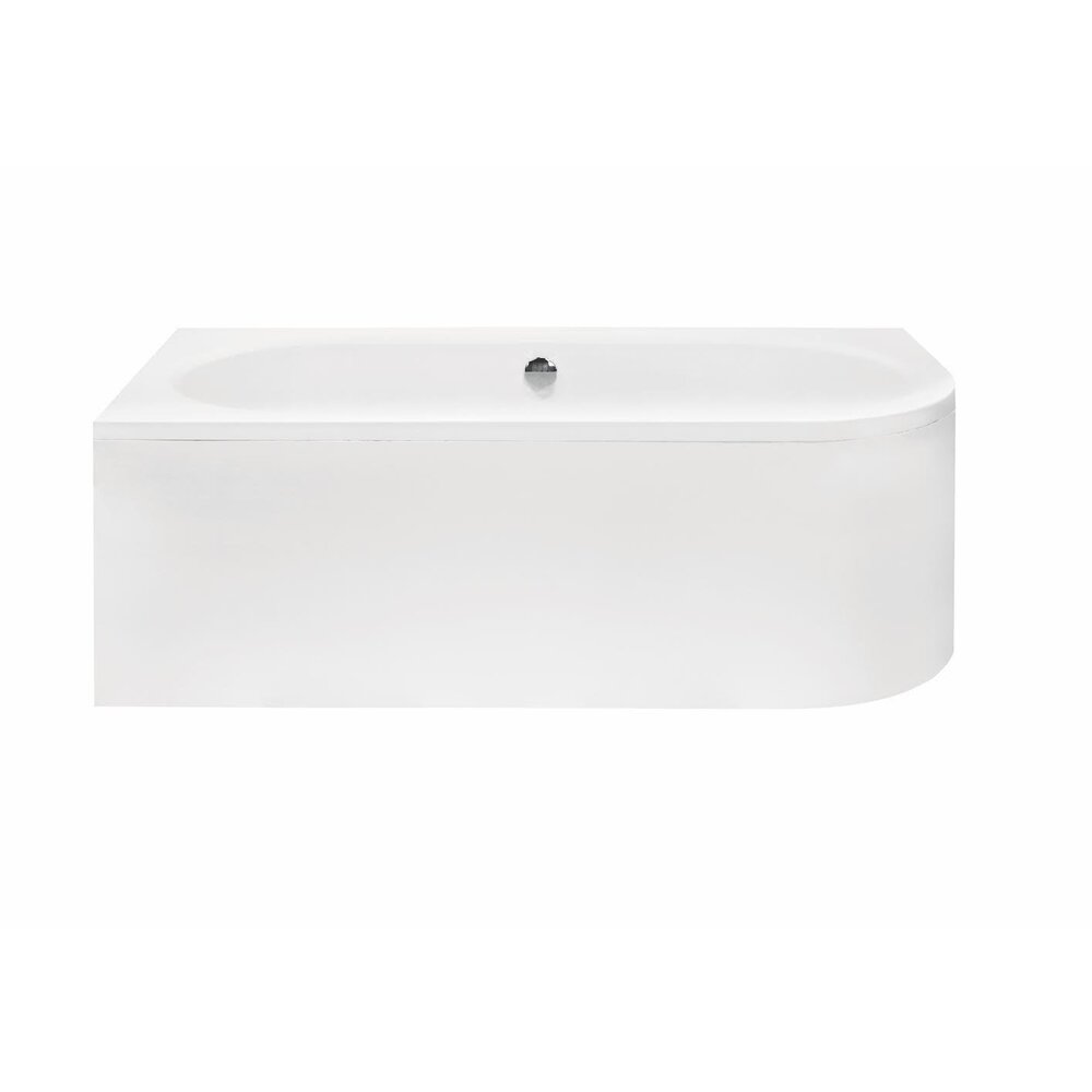 Besco Avita Asymmetrical Bathtub 170x75 Left