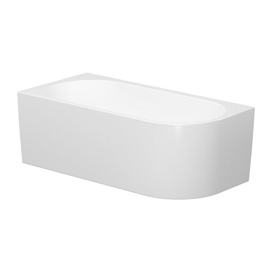 Cersanit Crea Freestanding Bathtub 170x82 cm Glossy White Left Mount Wall Attached, BTW