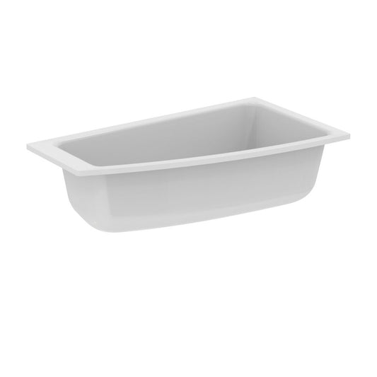 Ideal Standard i.life Asymmetrical Bathtub Right Installation 160X90 cm Glossy White
