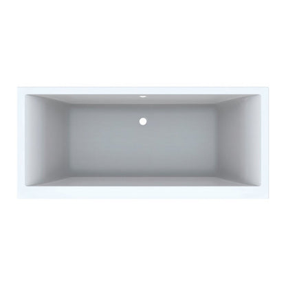Geberit Selnova Square Duo Rectangular Bathtub 180x80 cm