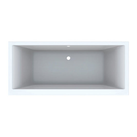Geberit Selnova Square Duo Rectangular Bathtub 180x80 cm