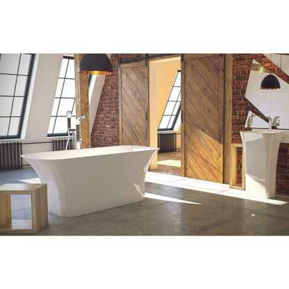 Besco Assos Freestanding Bathtub 160x70x66 cm