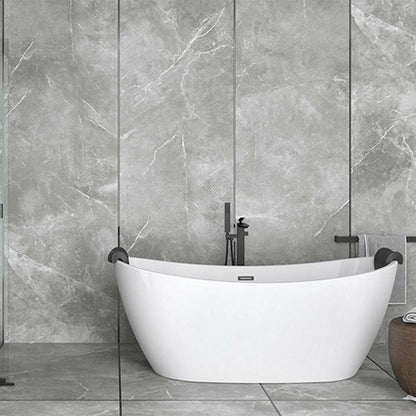Freestanding bathtub Besco Ayla 170x80 cm glossy white