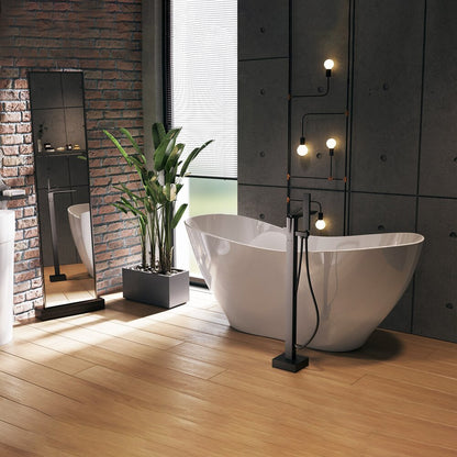 Besco Viya White Freestanding Bathtub 160x70 cm