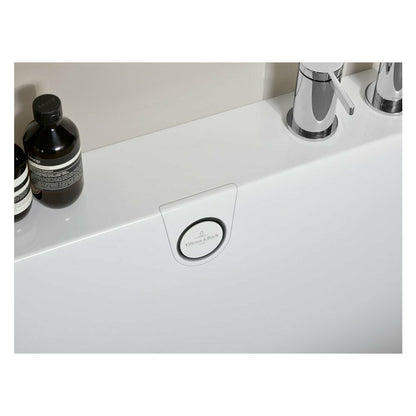 Ъглова свободно стояща вана Villeroy&Boch Oberon 2.1 180x80 см бяла дясна, прикрепена към стената, BTW