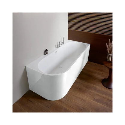 Ъглова свободно стояща вана Villeroy&Boch Oberon 2.1 180x80 см бяла дясна, прикрепена към стената, BTW