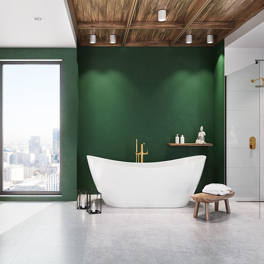 Cersanit Zen Freestanding Bathtub 182x71 cm Glossy White