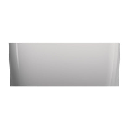 Свободностояща вана Omnires Valencia M+ BTW, бял гланц 148x77 cm