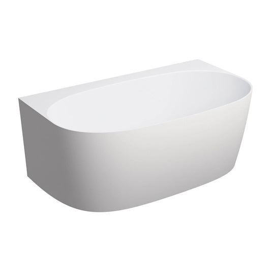 Ванна freestanding композит Omnires Valencia M+ BTW матово бяло 148x86 cm