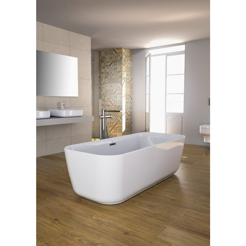 Gala Mid Freestanding Acrylic Bathtub 170x74 cm
