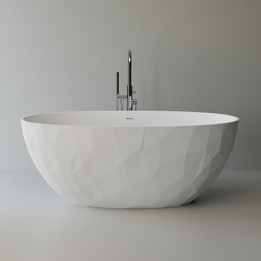 Marmite Aruba Freestanding Composite Bathtub 167x83 cm