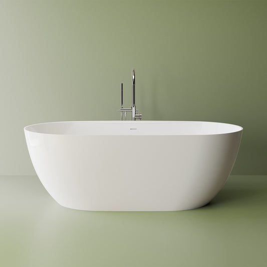 Freestanding bathtub made of Marmite composite Lagos 180x81 cm