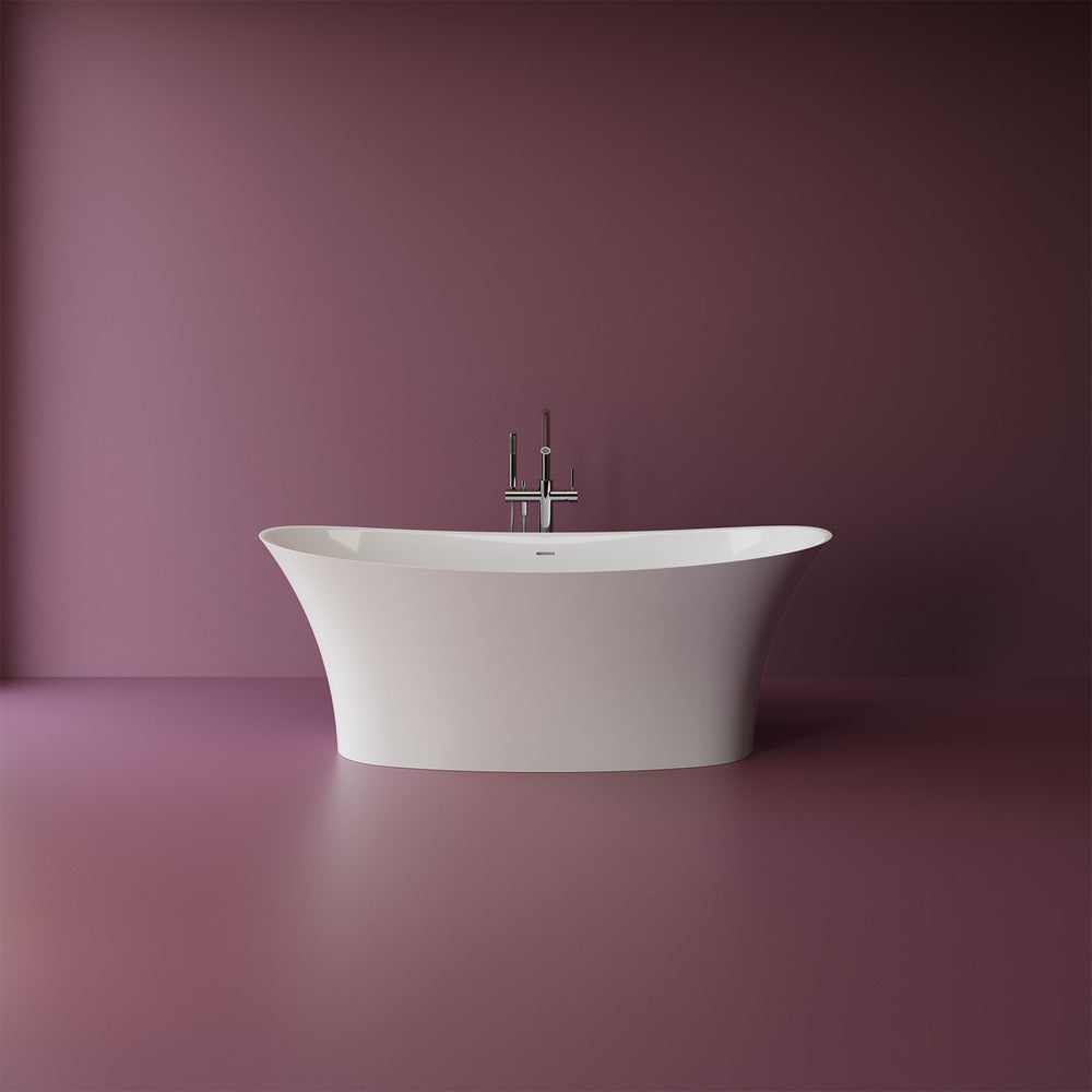 Freestanding bathtub made of Marmite composite Syros 170x79 cm