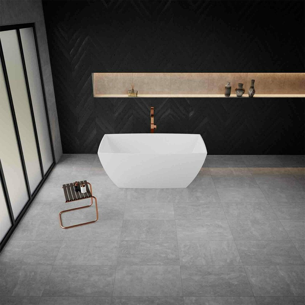 Vayer Gemini White Composite Freestanding Bathtub 147x74 cm